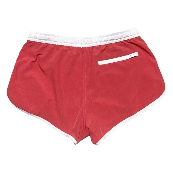 Vuori Women's Athletic Shorts - Melon and White - Picture 8 of 12
